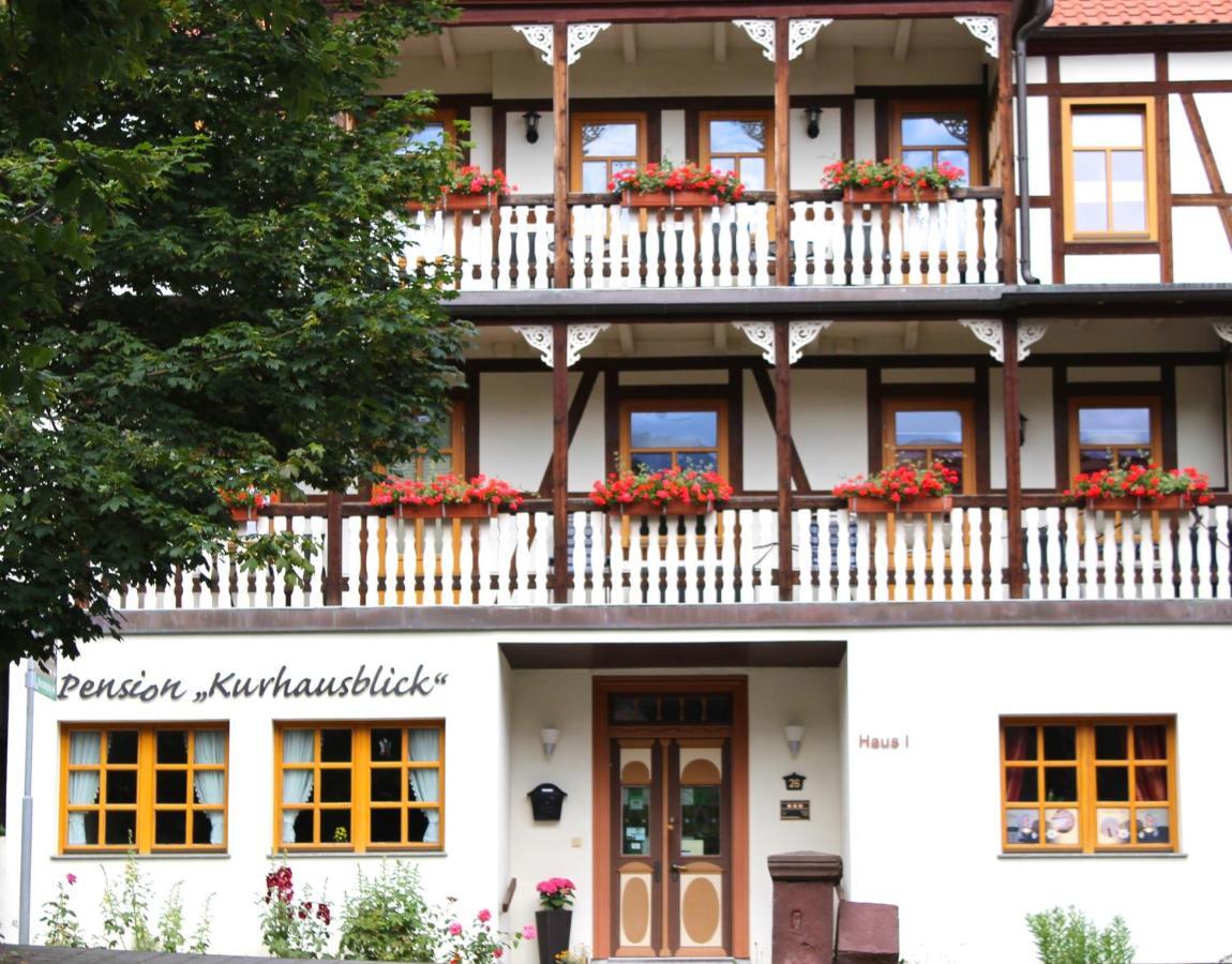 Pension Kurhausblick Bad Suderode Exterior foto